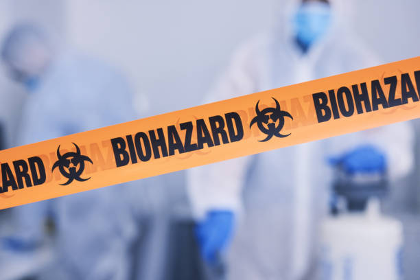 Professional Biohazard technician working in Milton, PA